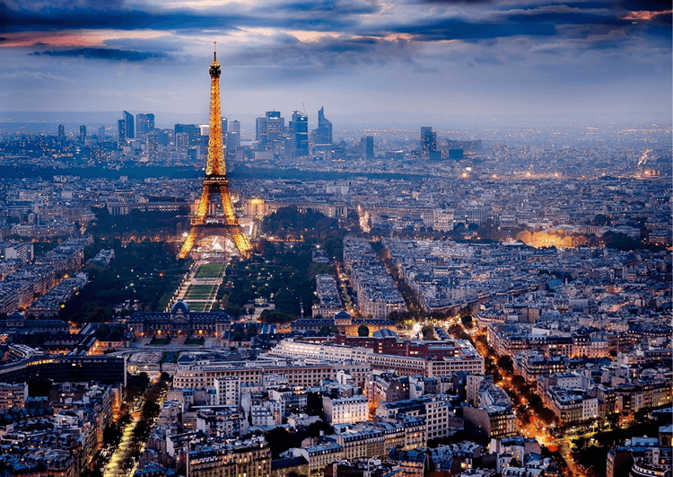 City Lights & Mountain Heights- Paris, Switzerland